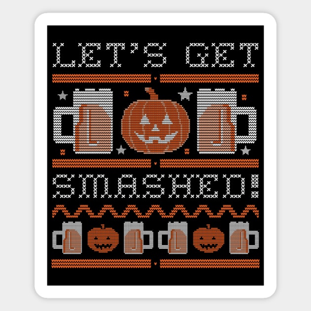 Halloween Ugly Sweater Magnet by MONMON-75